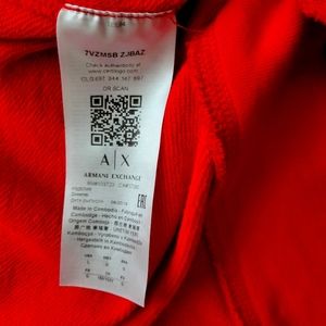 LG Armani Exchange sweatshirt and pants for men